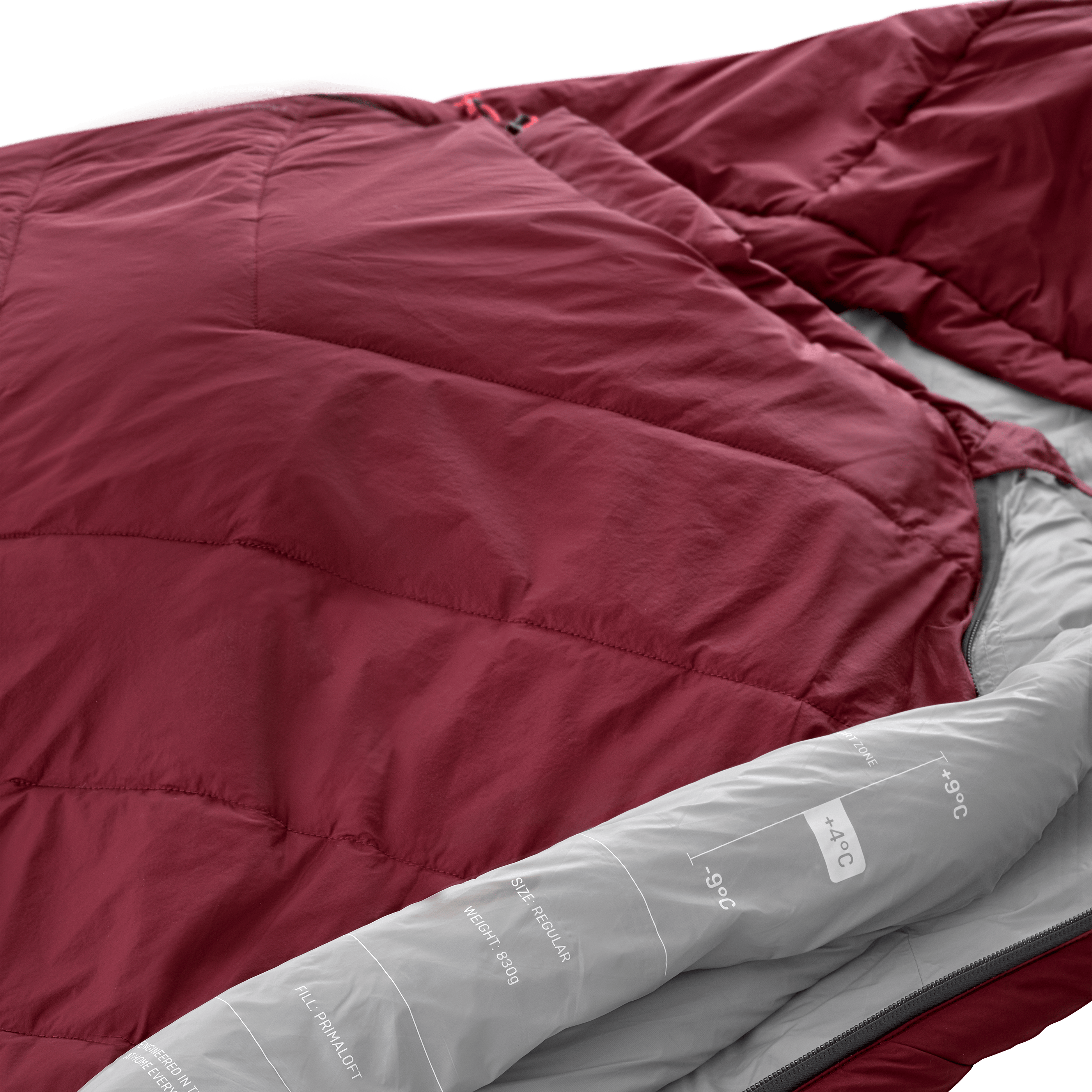 Saco de dormir Puez PrimaLoft® +4 largo