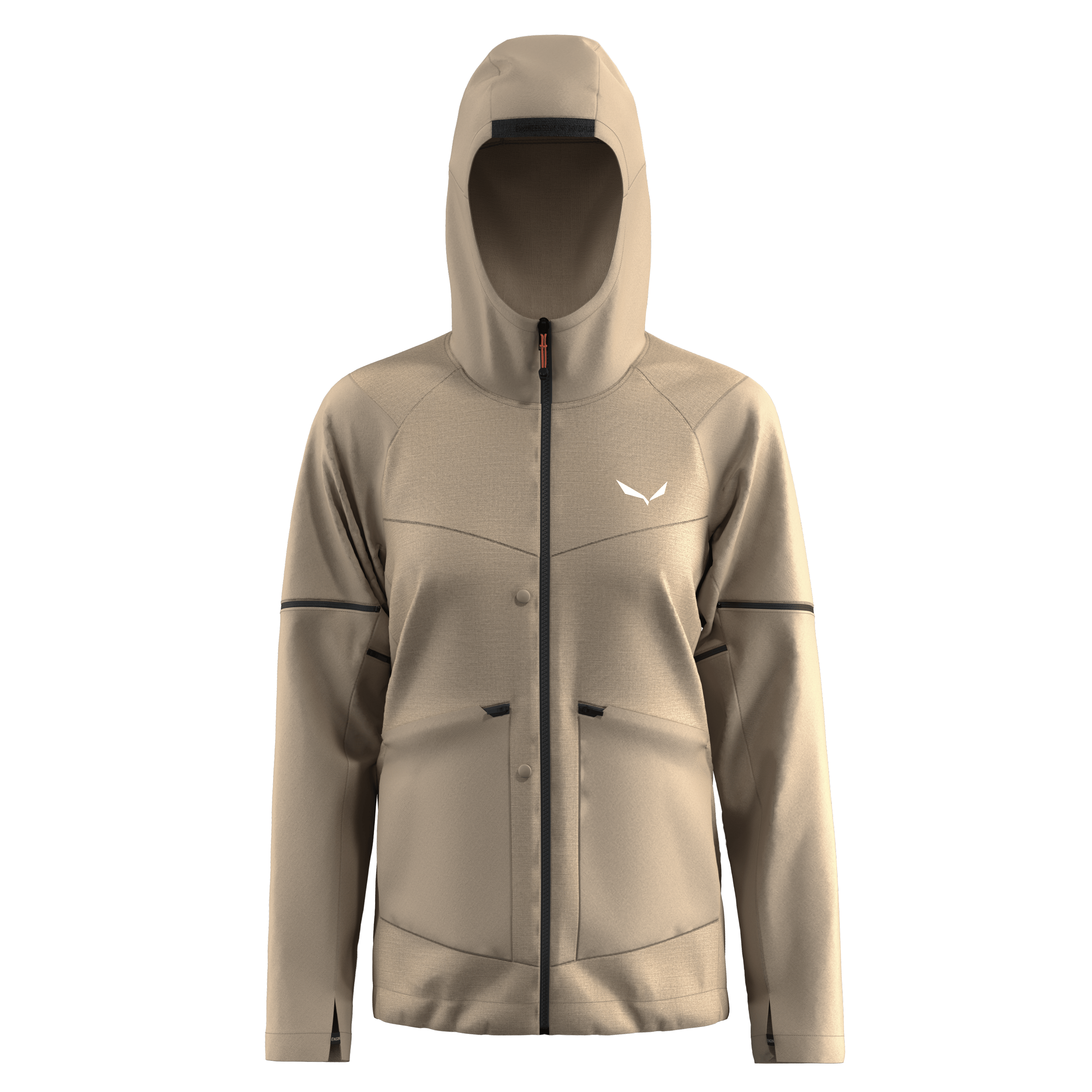Chaqueta híbrida 2 en 1 Puez Hemp Durastretch para mujer