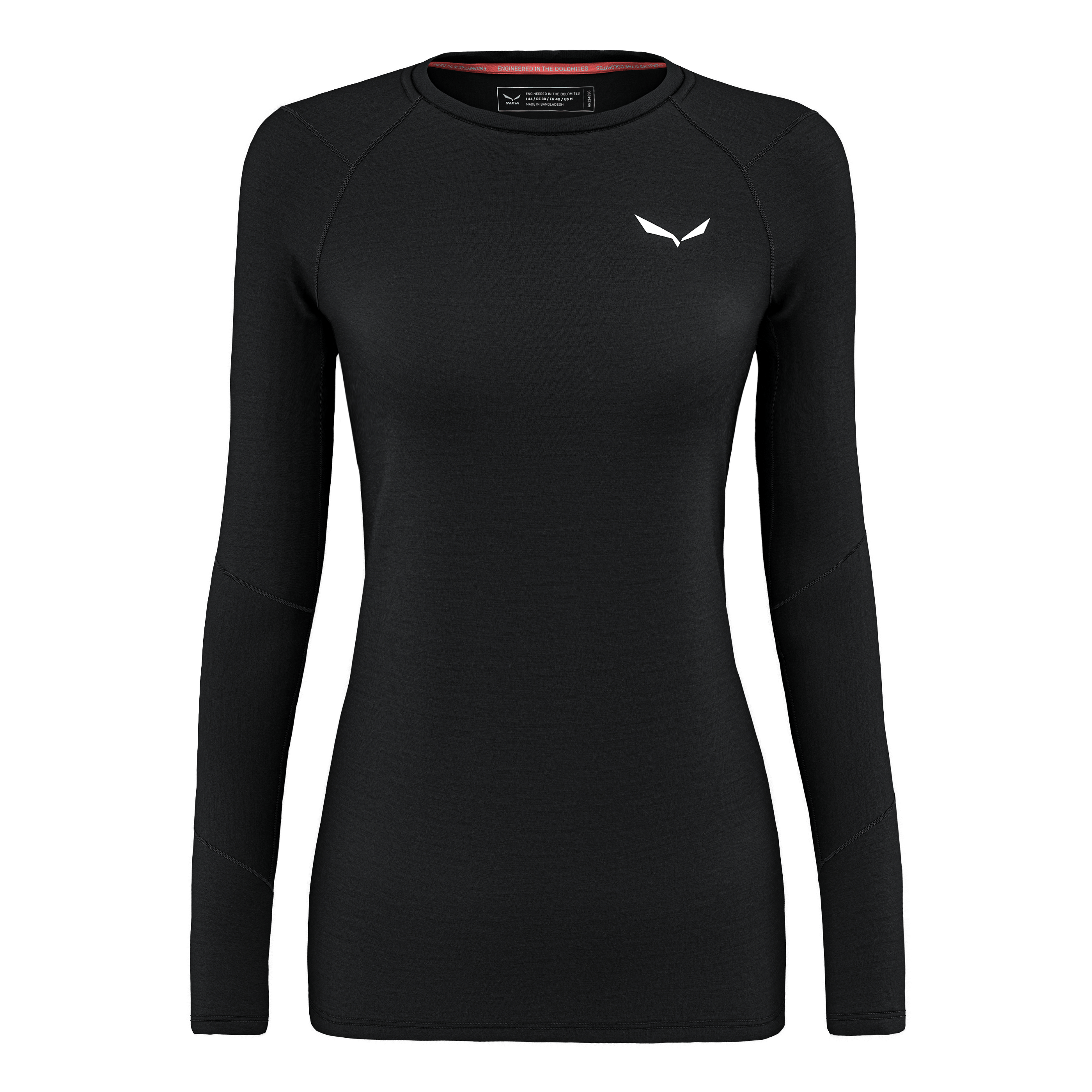 Cristallo Warm Alpine Merino Responsive Camiseta de Manga Larga para Mujer