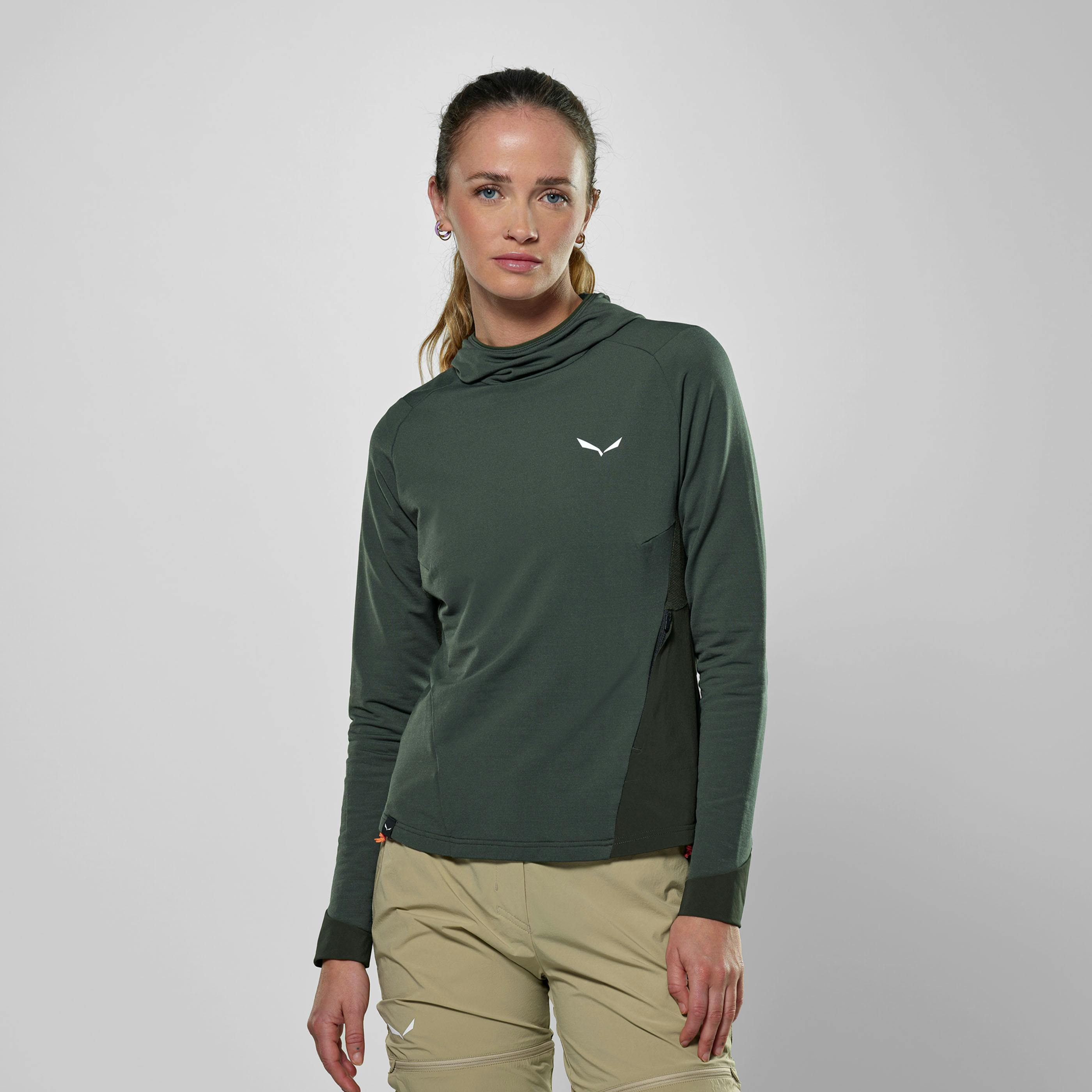 Puez Merino Durastretch Hoody Mujer