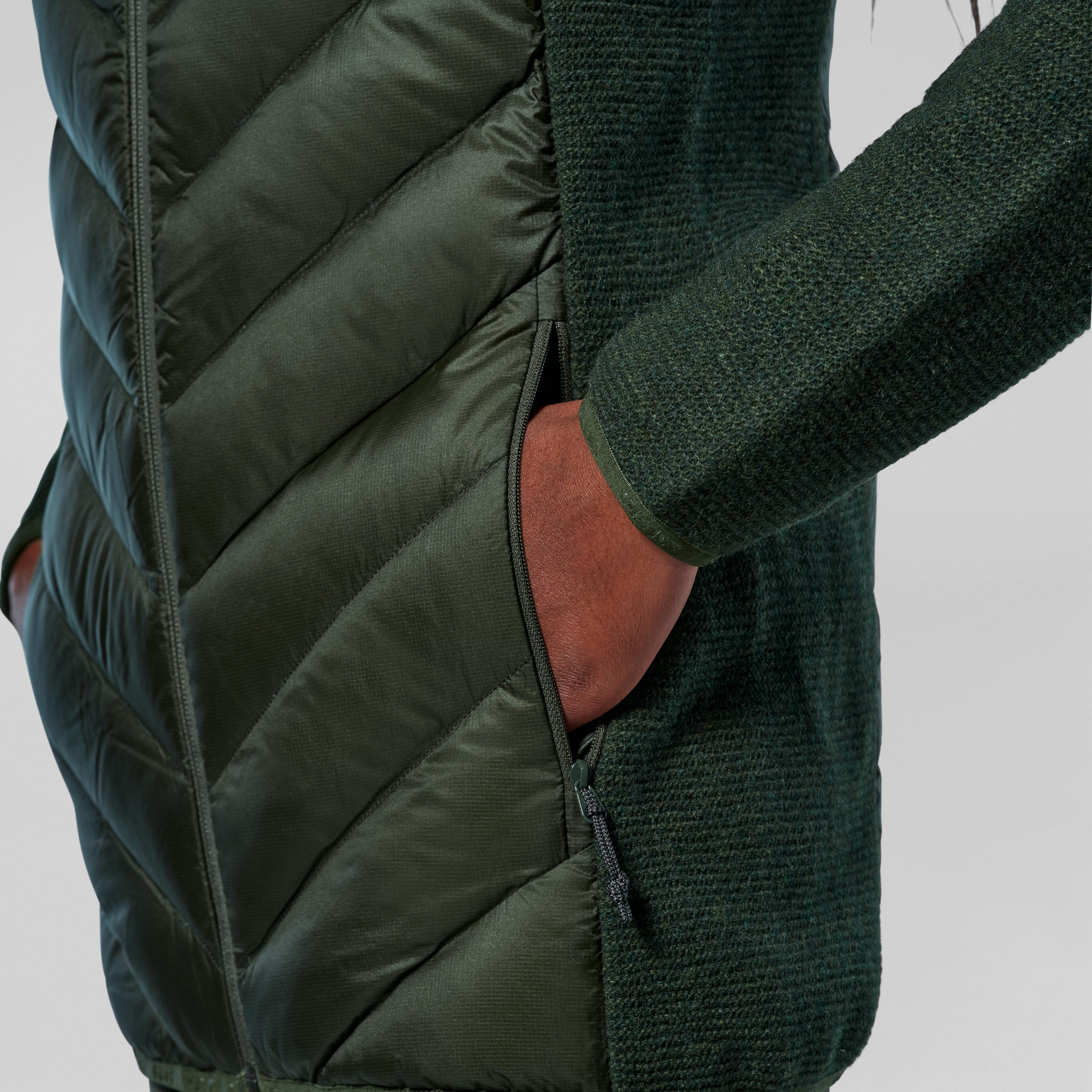 Chaqueta híbrida de plumón Fanes Sarner para mujer