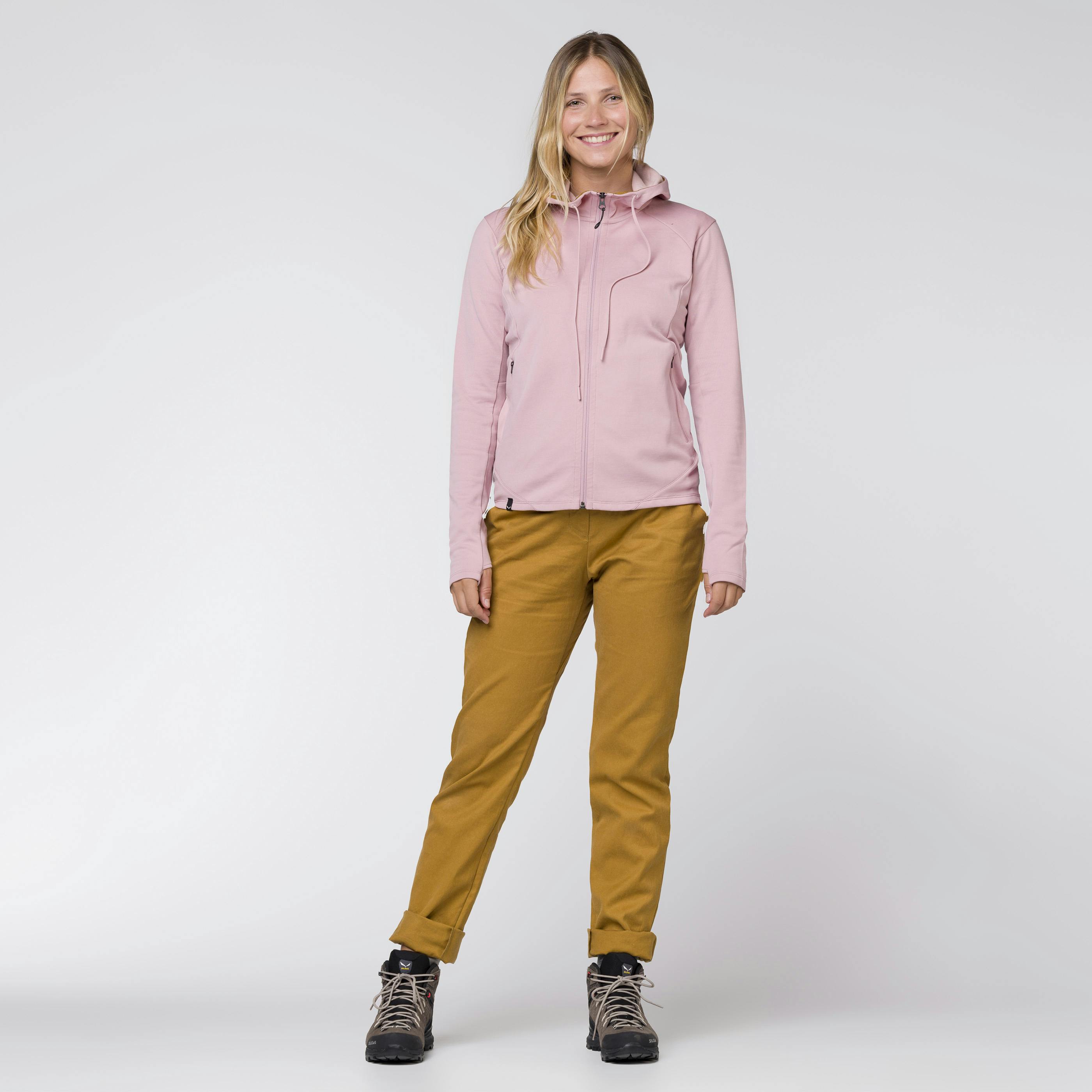 Chaqueta con capucha Fanes Merino para mujer