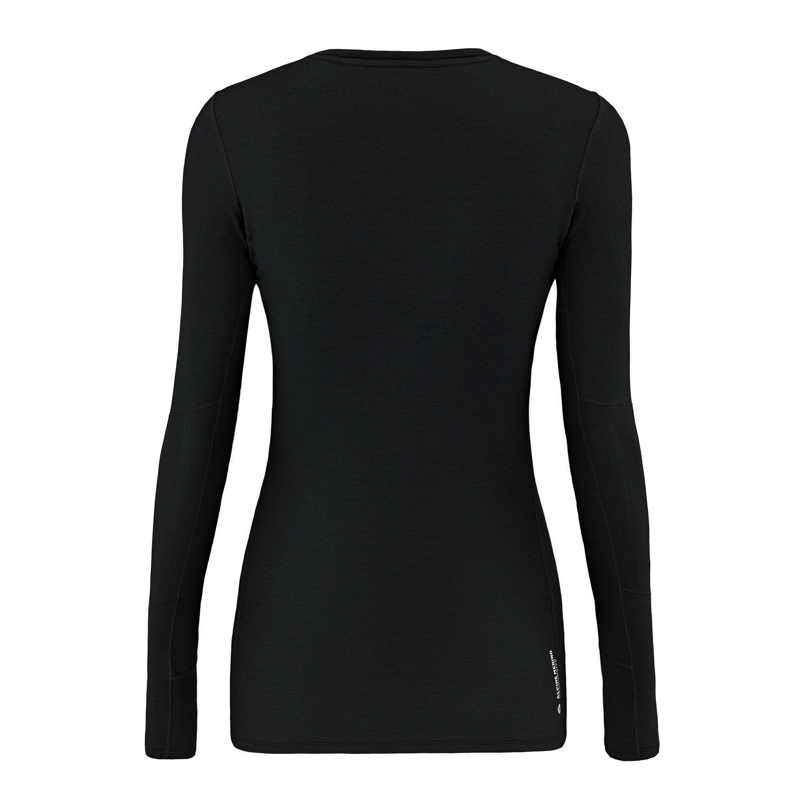 Cristallo Warm Alpine Merino Responsive Camiseta de Manga Larga para Mujer