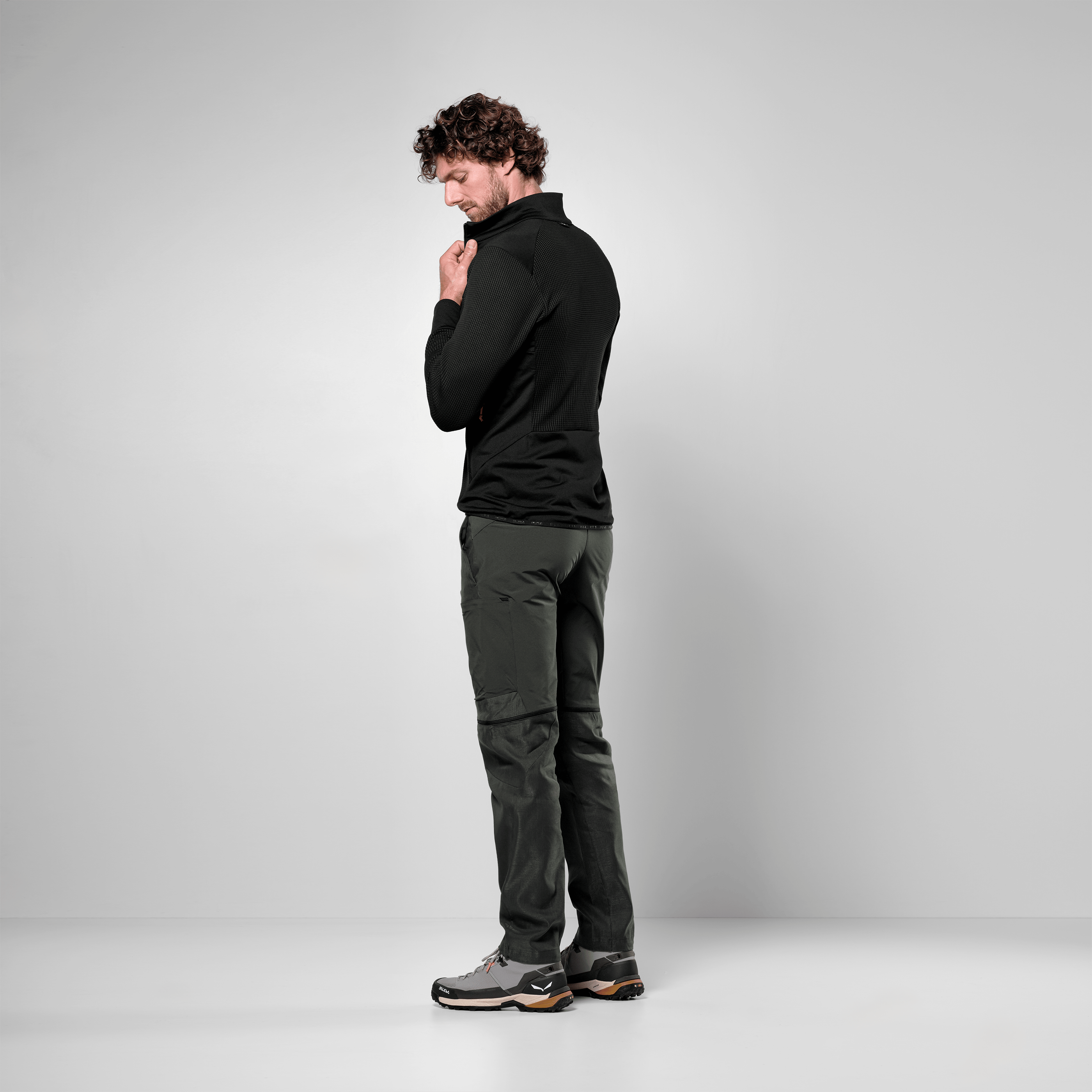 Chaqueta Puez Waffle Hybrid Polarlite para Hombre