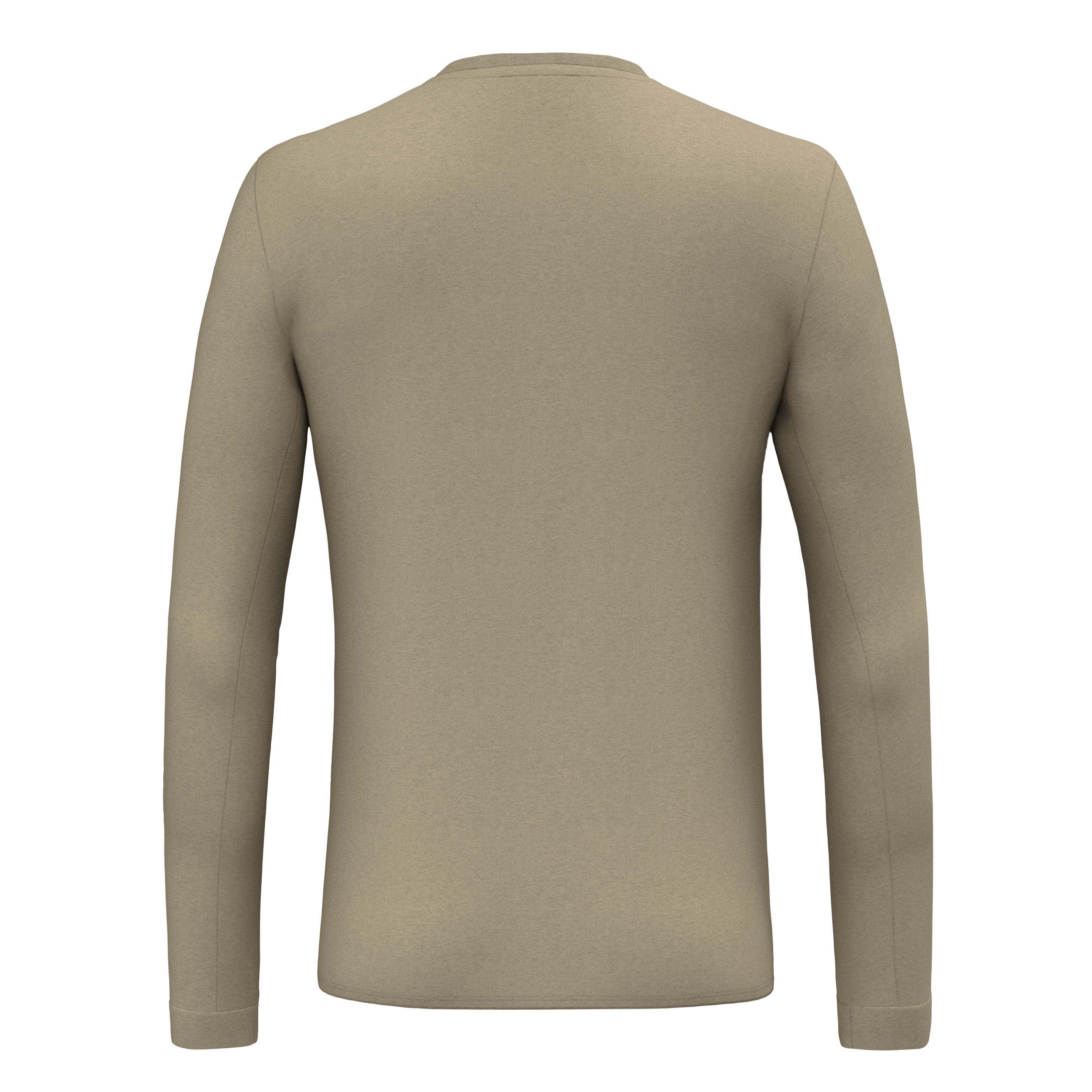 Camiseta de Manga Larga Seca Solidlogo para Hombre
