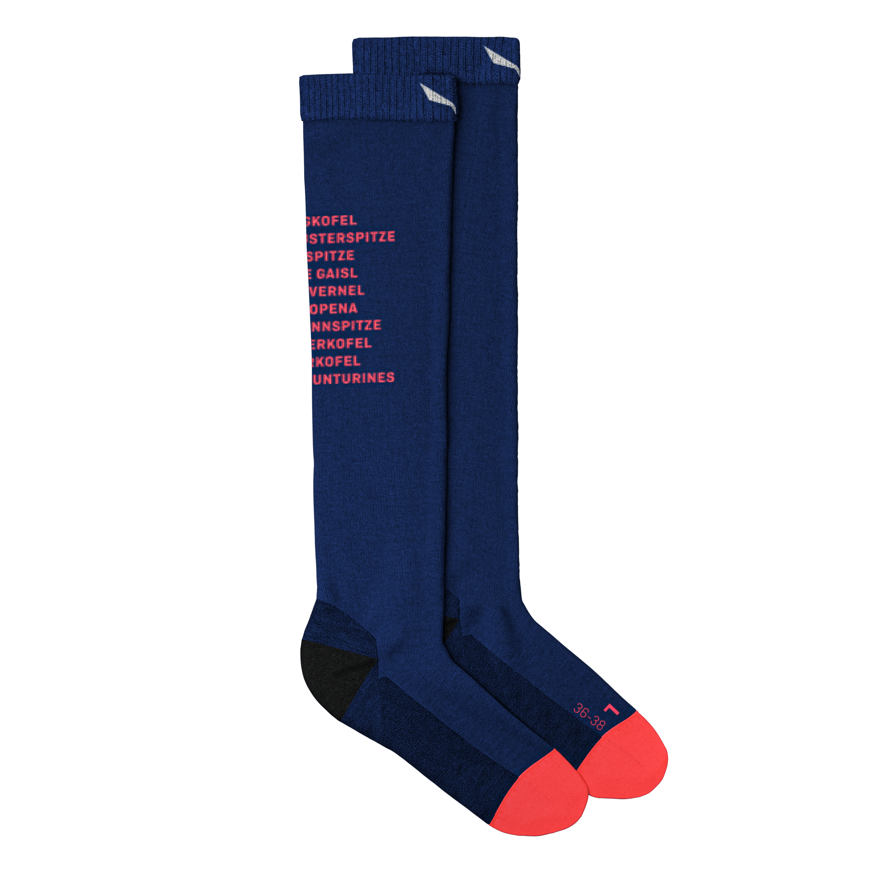 Calcetines de lana de merino Ortles Dolomitas para mujer