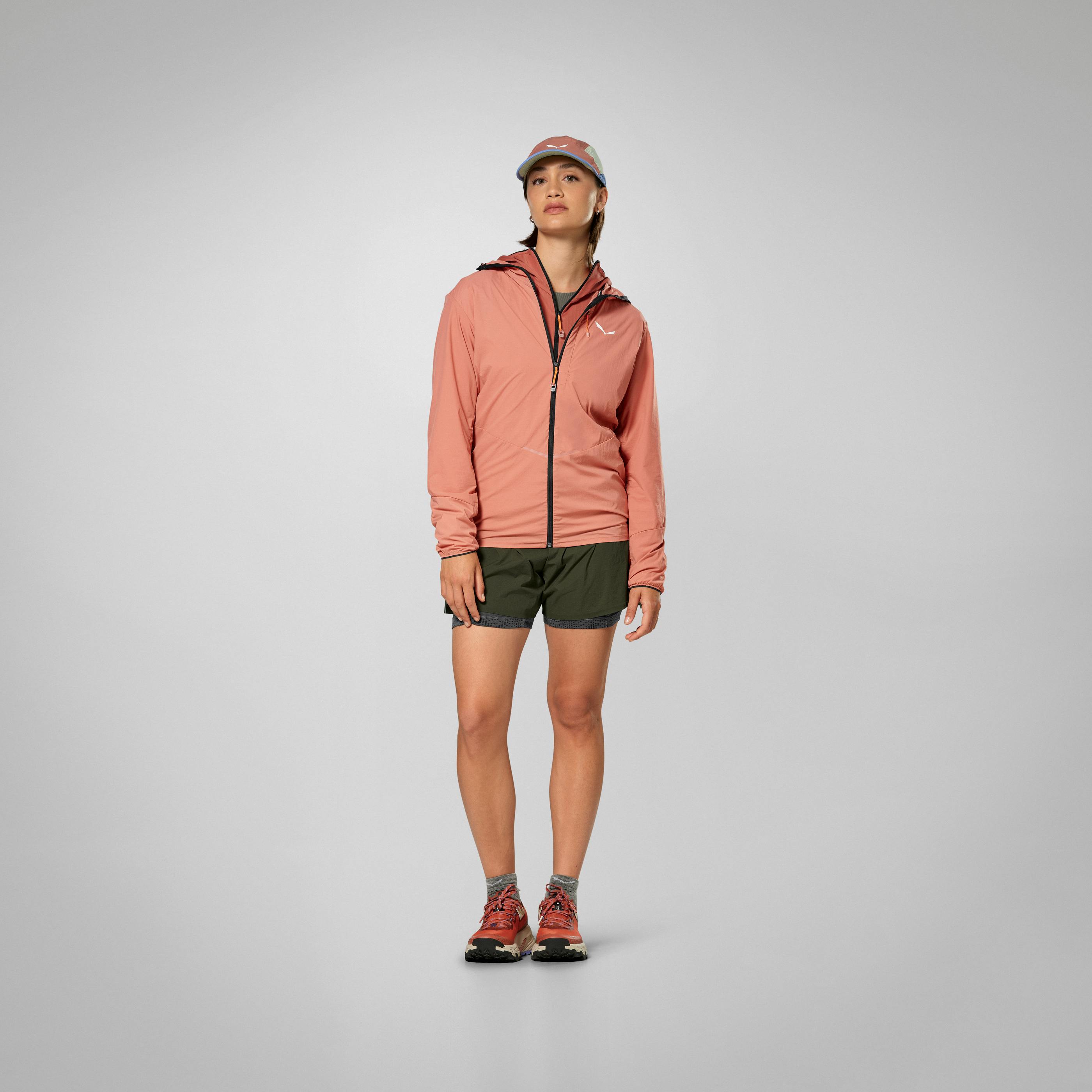 Chaqueta Ligera con Capucha para Mujer Pedroc Wind